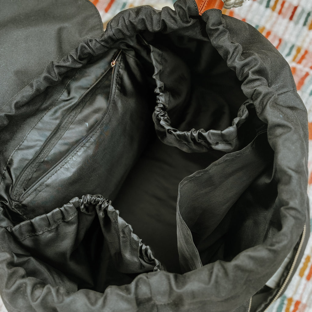 Oversized Backpack - Black